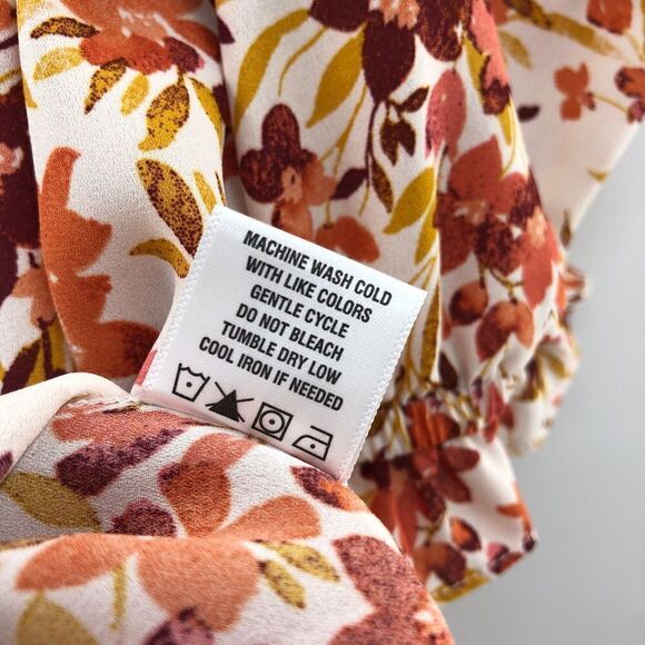 CECE Floral Keyhole Short Sleeve Blouse
CREAM/ ROSE/ YELLOW - Picture 8 of 10